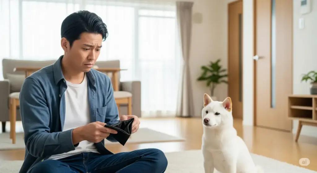 お金がないのに犬を飼うことのリスクとは