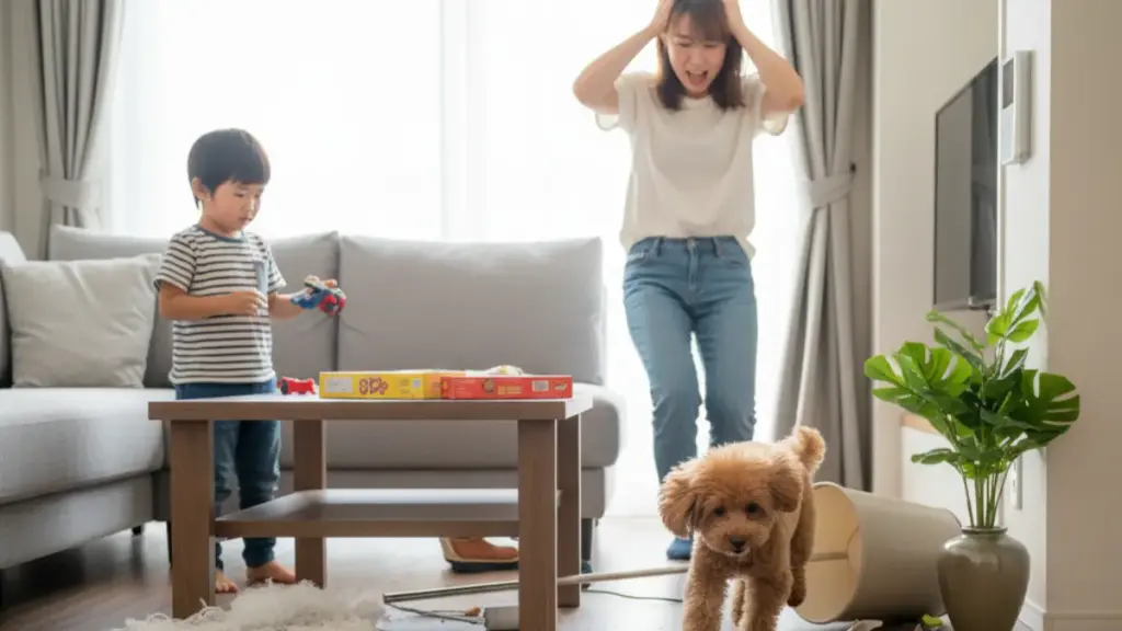 想像以上に手に負えないと感じる瞬間